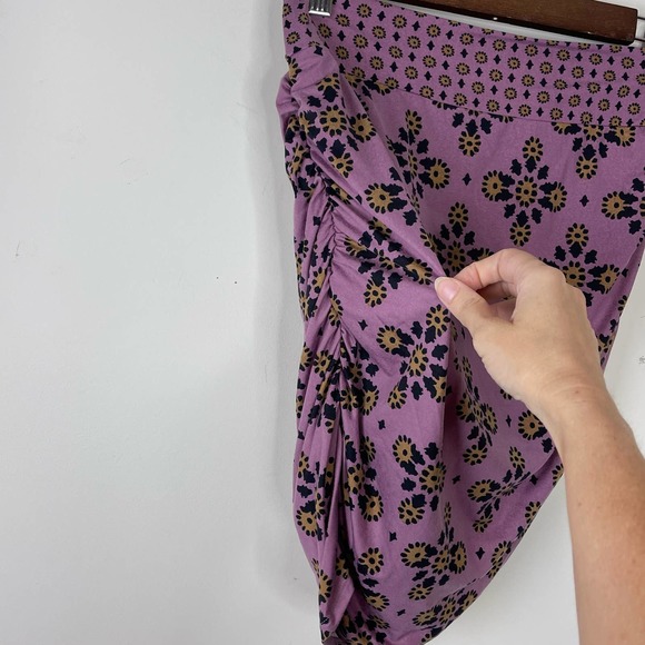 Free People Smokey Lilac She's Something Else Print Skirt NWT Size Small - Picture 7 of 9